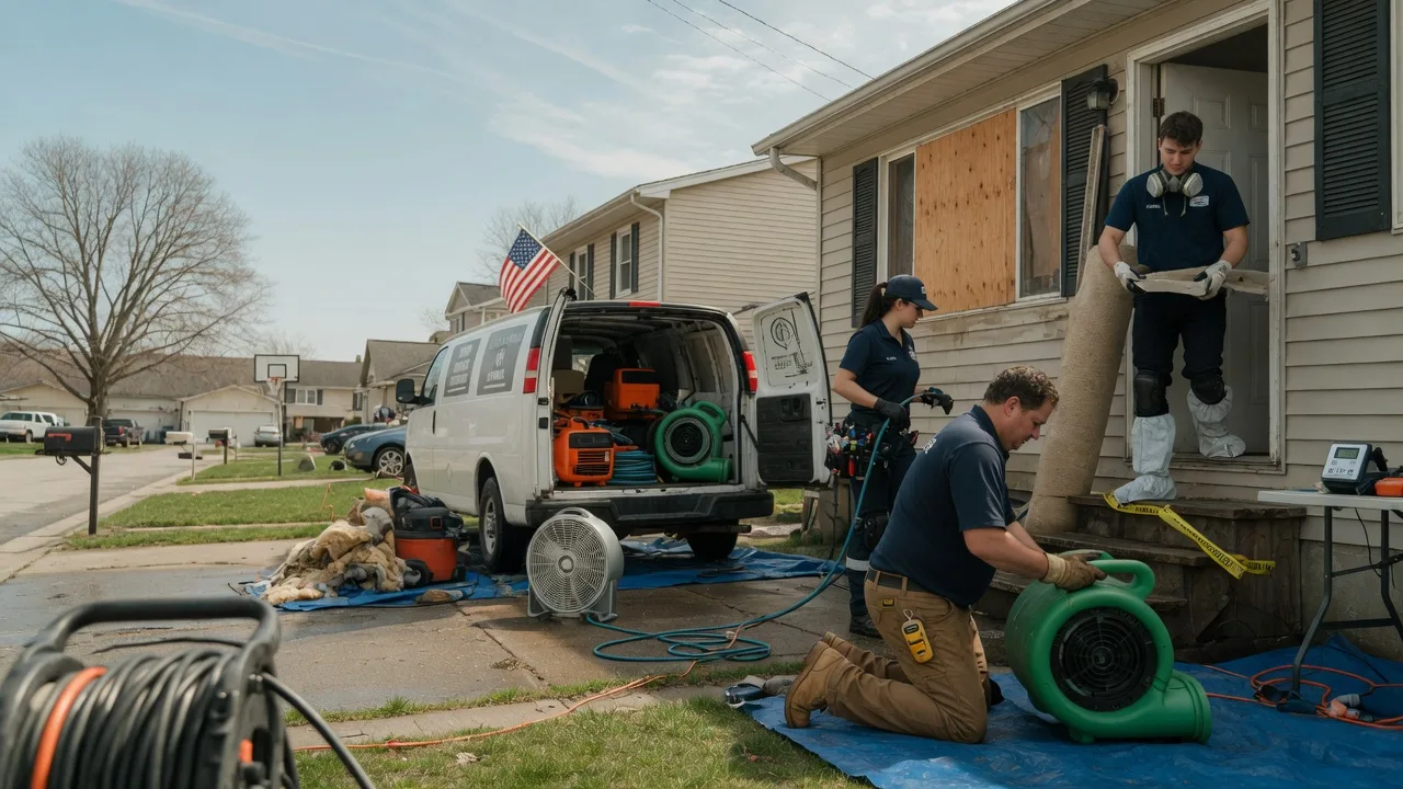 Water Damage Restoration in Thayer, IN near me